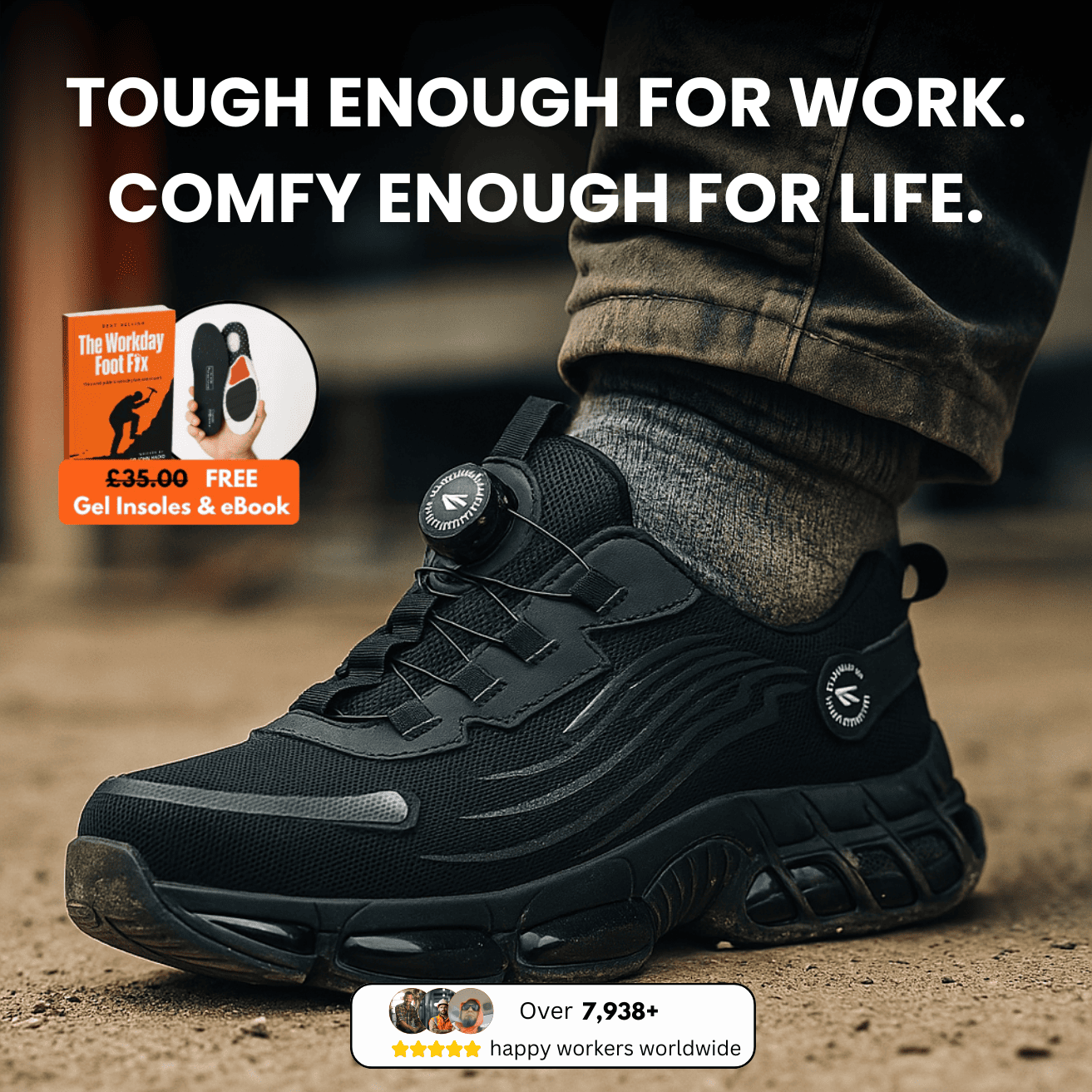 Safety Shoes™ - Protect Your Feet With Comfort & Style