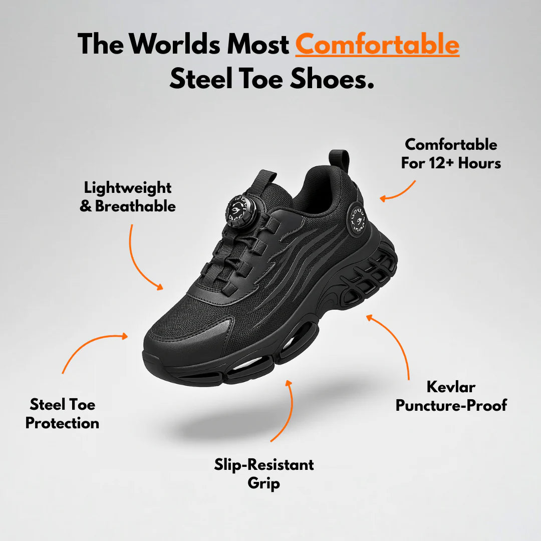 Safety Shoes™ - Protect Your Feet With Comfort & Style