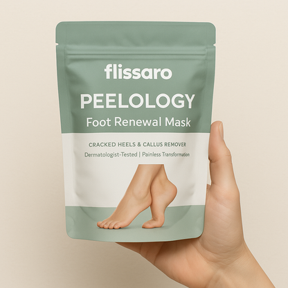 Peelology™ – The #1 Dermatologist-Tested Mask for Cracked Heels & Callus Removal